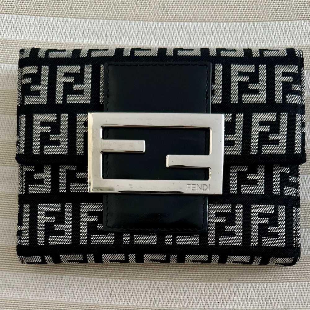 Fendi Zucchino Monogram bi-fold Wallet